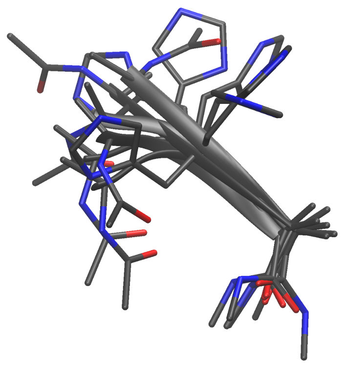 Ace-Ala-Hid-Ala-Nme conformations